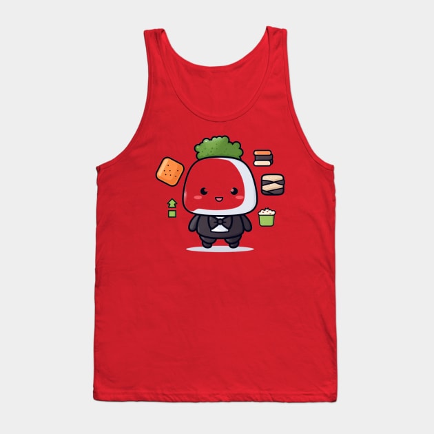 kawaii Taco T-Shirt cute potatofood funny Tank Top by nonagobich